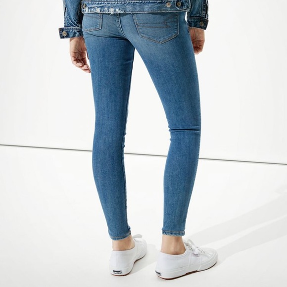 SHORT American Eagle Skinny Jeans/Jeggins - Picture 7 of 8